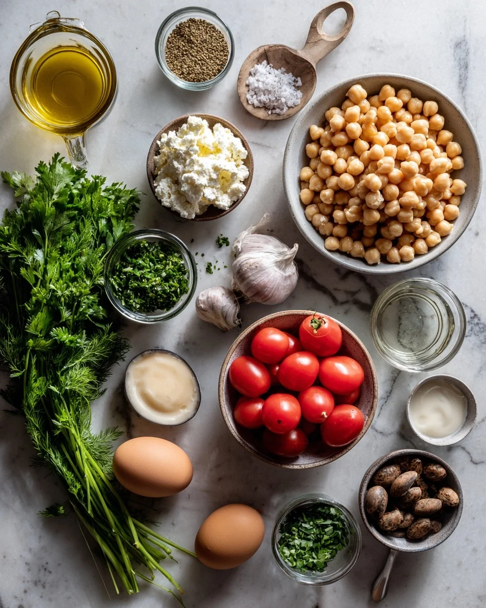 Mediterranean Chickpea Herb Salad