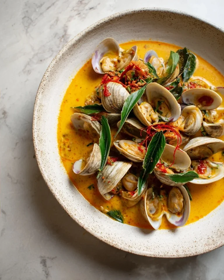Thai Coconut Curry Clams
