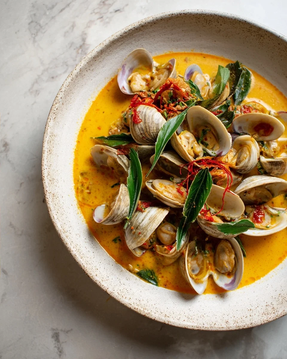 Thai Coconut Curry Clams