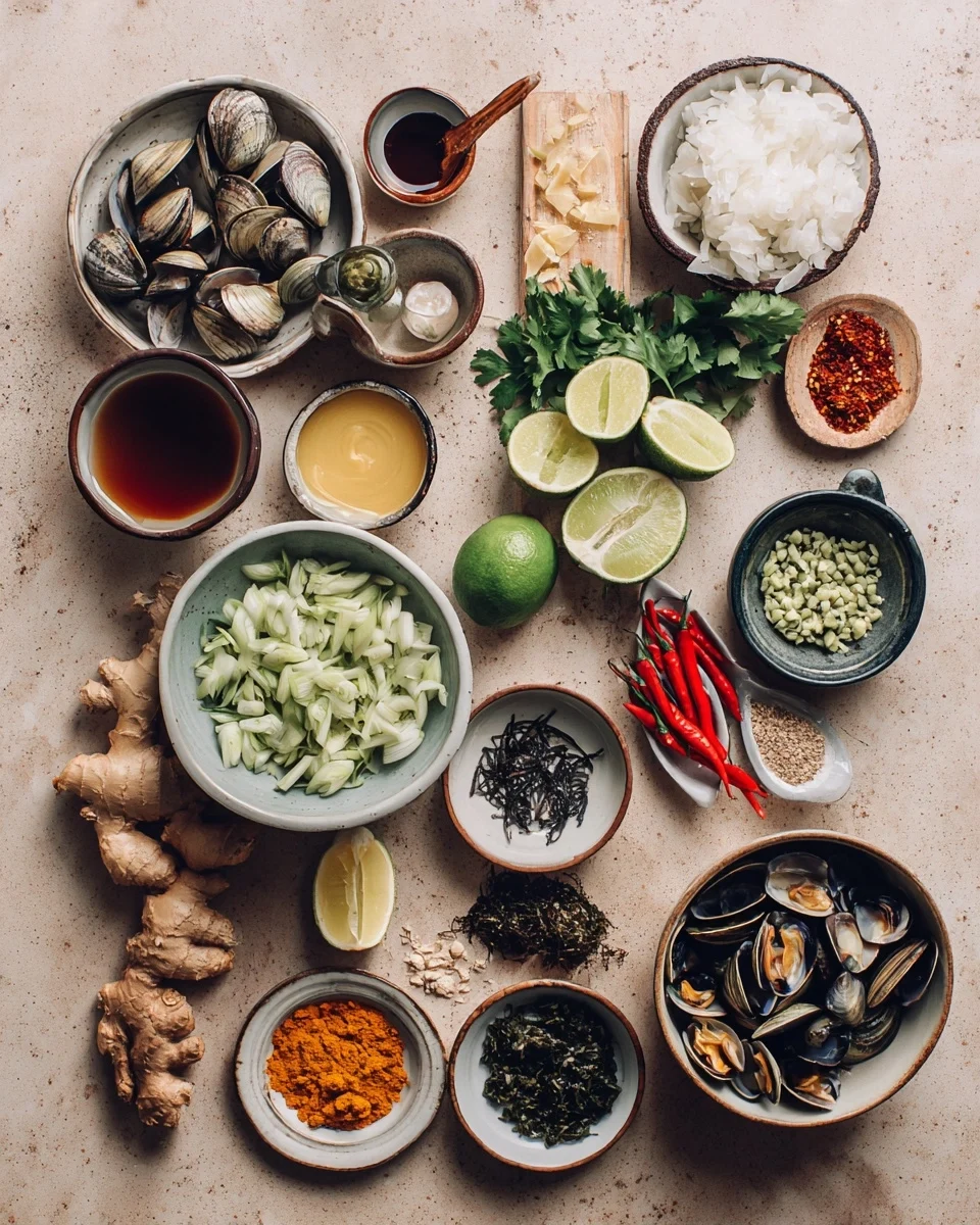 Thai Coconut Curry Clams