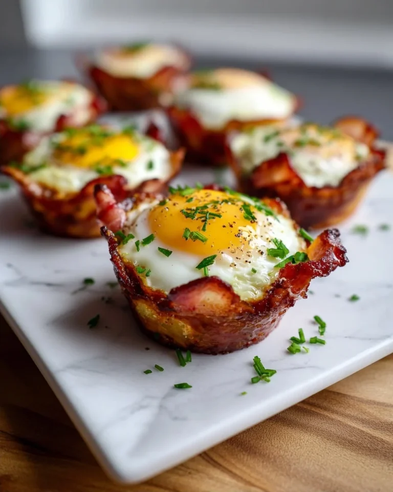 Turkey Bacon Egg Breakfast Cups