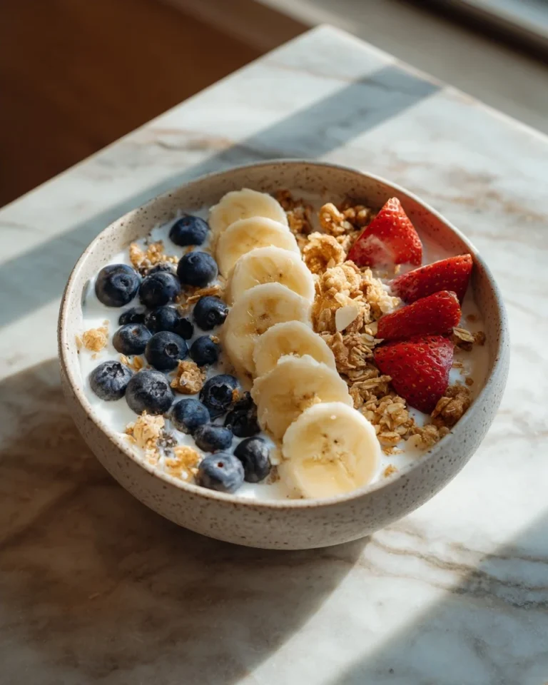 Delicious Vanilla Protein Yogurt Bowl
