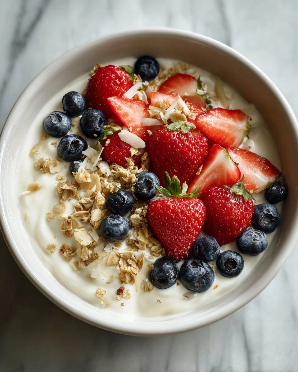 Delicious Vanilla Protein Yogurt Bowl